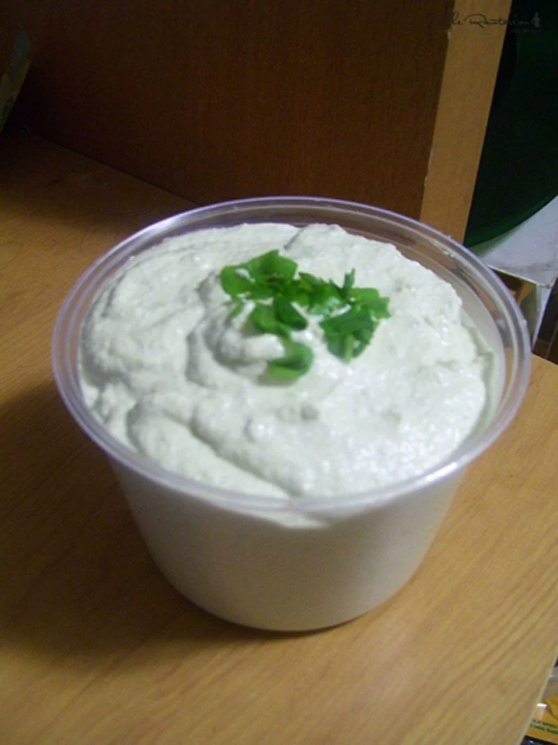 cheese spring onions